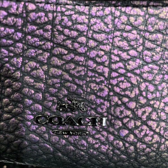 ***Rare*** Coach Oil Slick Backpack - Picture 6 of 7